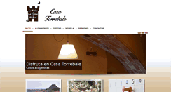 Desktop Screenshot of casatorrebale.com